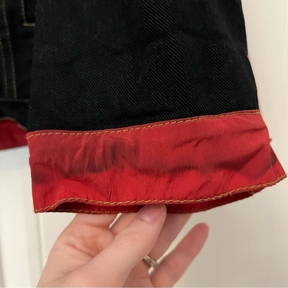 Koché Black Oversized Denim Jacket - Picture 8 of 14